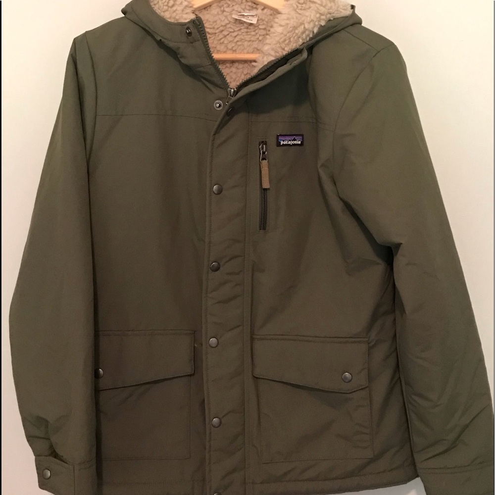 PATAGONIA boys’ Infurno fleece-lined coat (size XL/14)